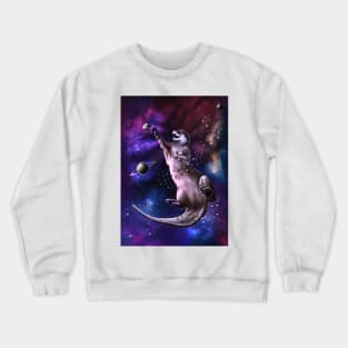 Space Otter Crewneck Sweatshirt